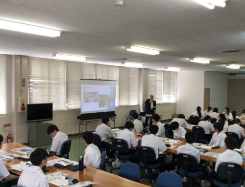 長岡工業高校の学生が会社見学に来社されました